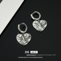 Fashion Personality Niche Love Temperament Earrings Jewelry